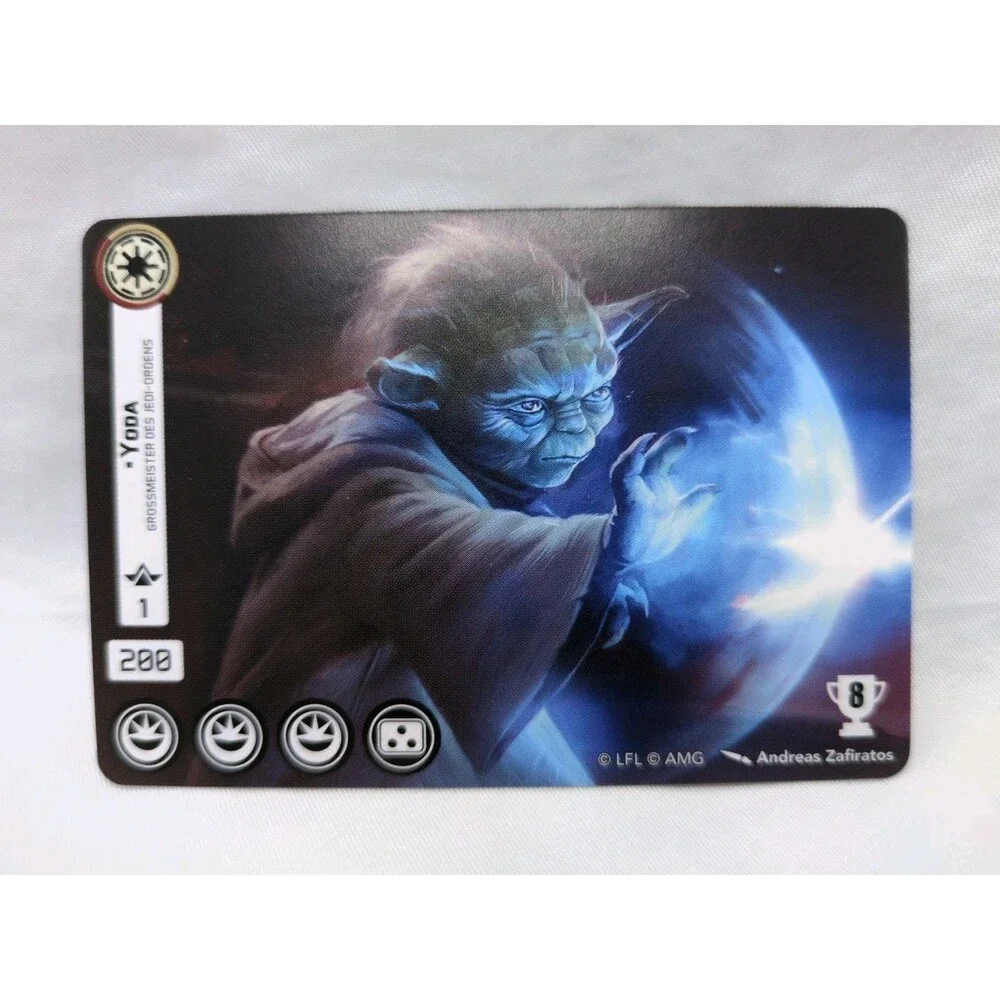 *German* Star Wars Legion Yoda Promo Card